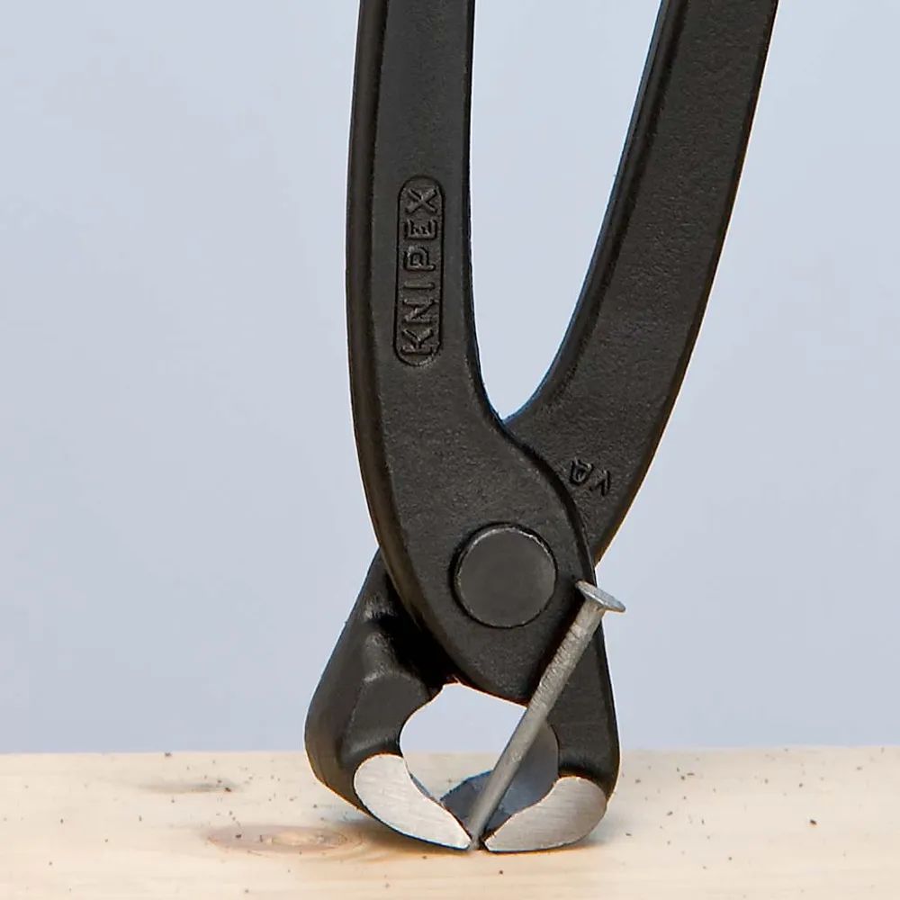 KNIPEX Monierzange (Rabitz- oder Flechterzange) schwarz atramentiert 220 mm