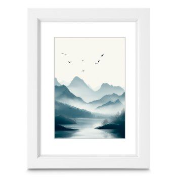 Hama Kunststoffrahmen "Chill", Weiß, 10 x 15 cm