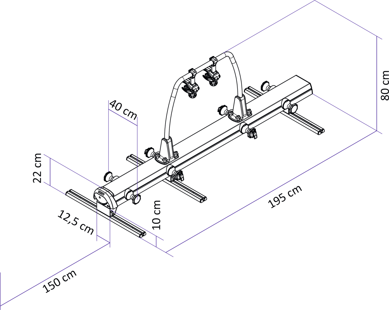 Thule THULE VeloSlide (S)