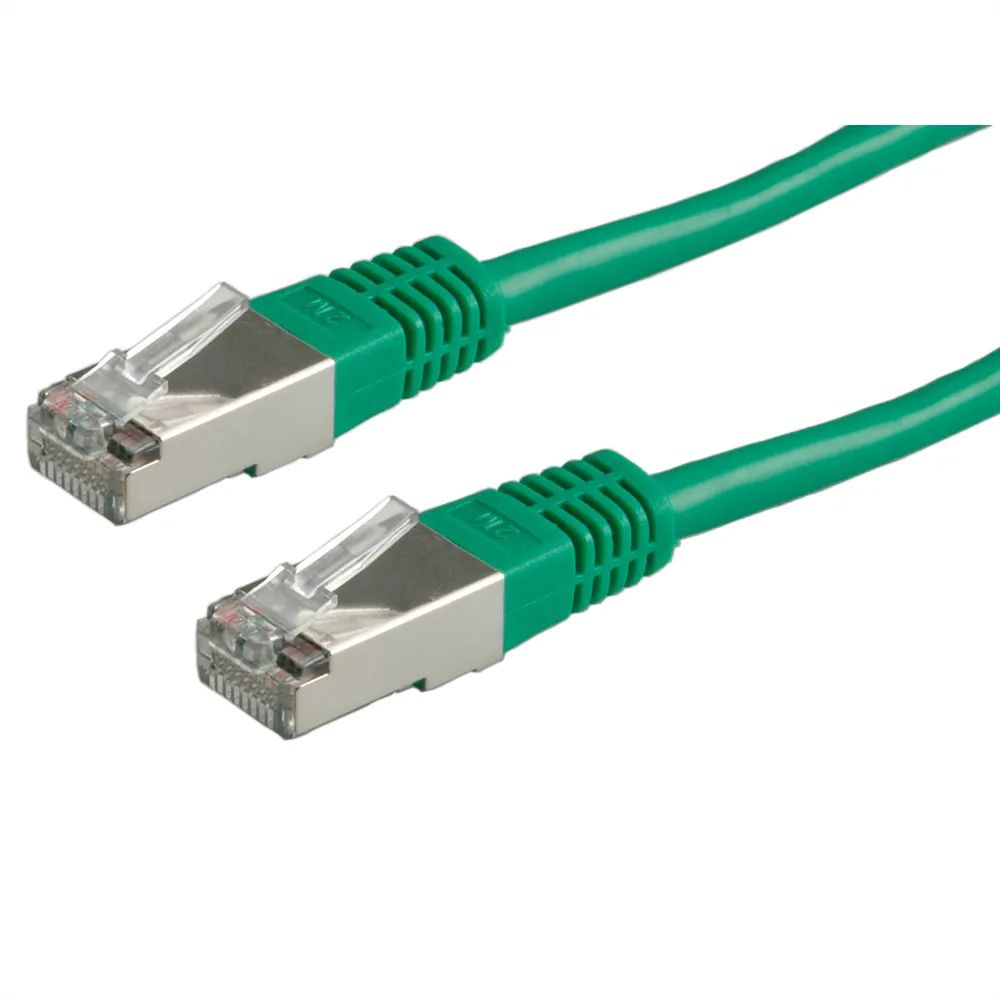 VALUE Patchkabel Cat.6 (Class E) S/FTP (PiMF), grün, 7 m
