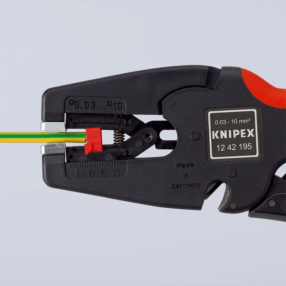 KNIPEX MultiStrip 10 Automatische Abisolierzange 195 mm