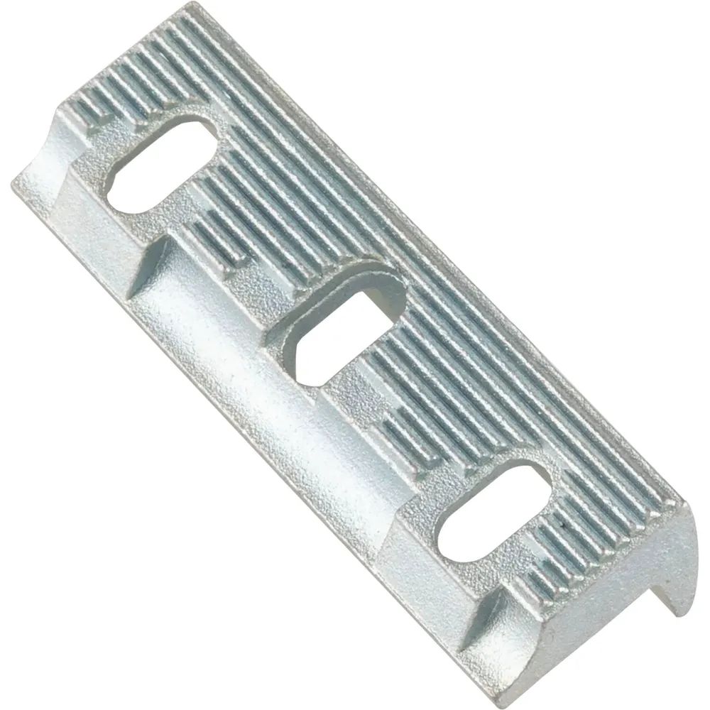 EffEff Aufschraubstück Serie 128 FaFix, 45 x 13,4 x 7,9 mm, Stahl verzinkt
