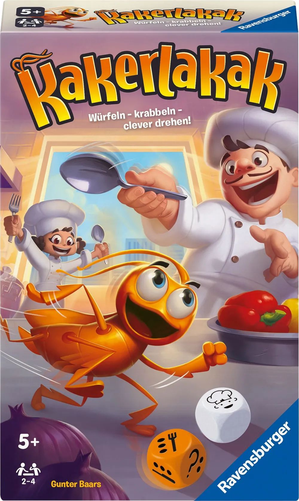 Ravensburger Verlag GmbH Kakerlakak Mitbringspiel