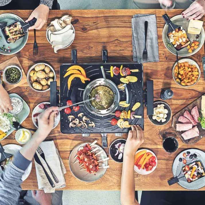 Gastroback Design Raclette-Fondue Advanced Plus