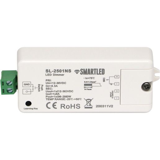 SmartLed DIMMER 1 X 8A RF / SMARTL SMARTLED SL-2501NS SL-2501NS