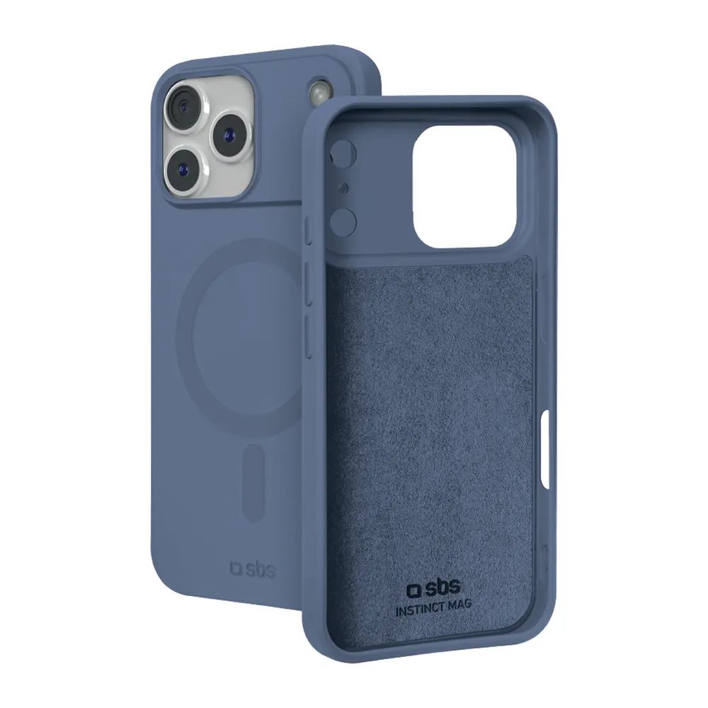 SBS INSTINCT MAG MagSafe kompatibles Cover für iPhone 18 PRO, blau
