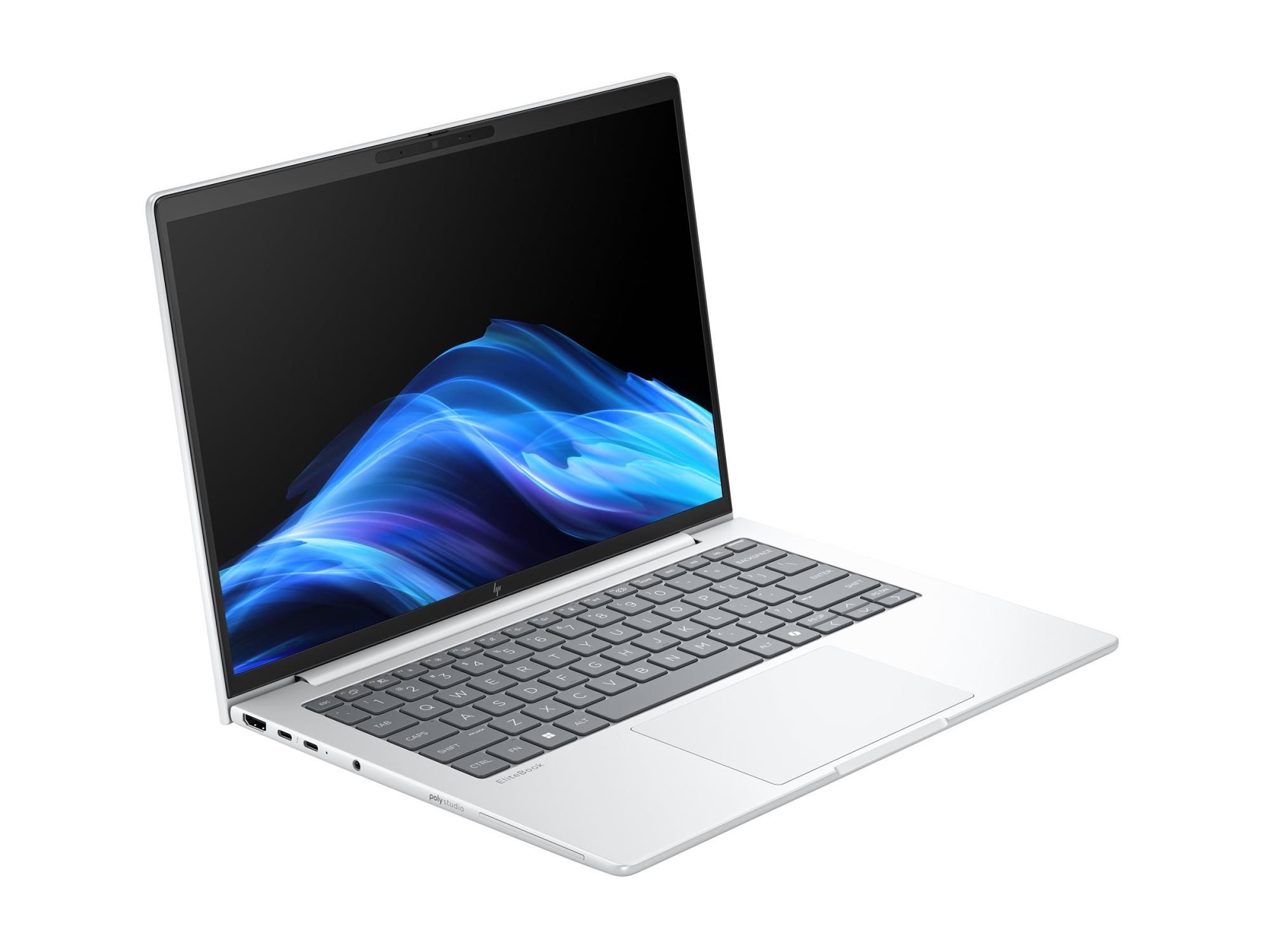 HP EliteBook 8 G1a Notebook AI - 169°-Scharnierdesign - AMD Ryzen 7 250 / 3.3 GHz - Win 11 Pro - Radeon 780M - 32 GB RAM - 1 TB SSD NVMe - 35.6 cm (14")