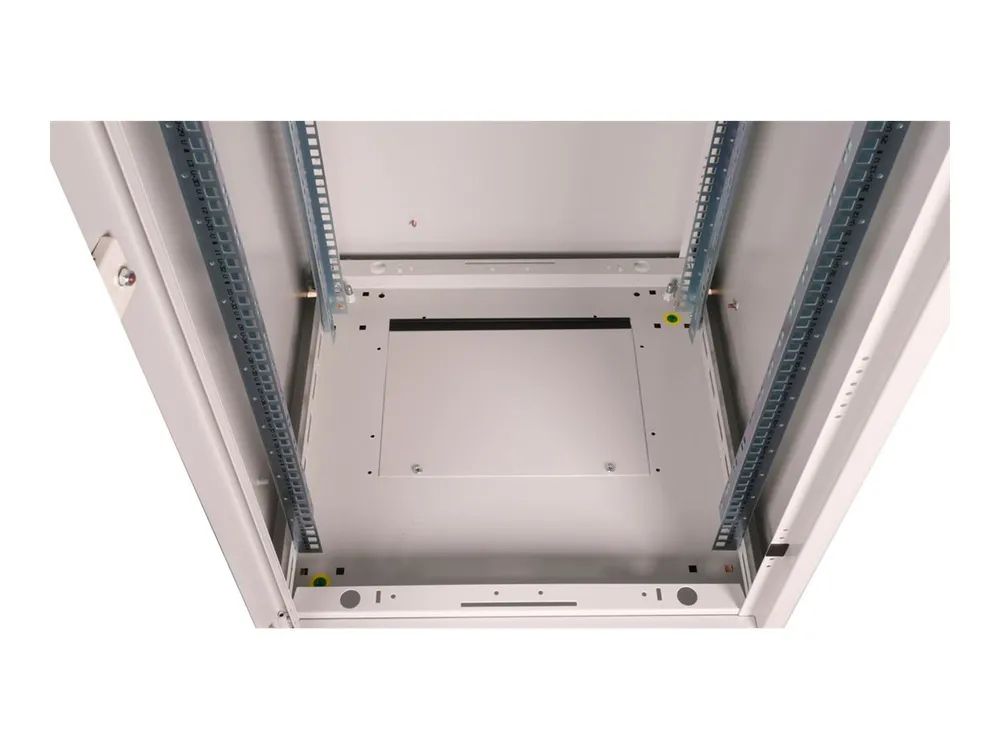 ROLINE Basic - Gehäuse Netzwerkschrank - mit Glastür, 600 x 600 mm (B x T)