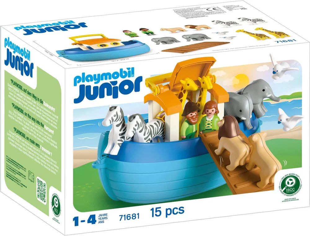 PLAYMOBIL 71681 Junior Meine Mitnehm-Arche Noah