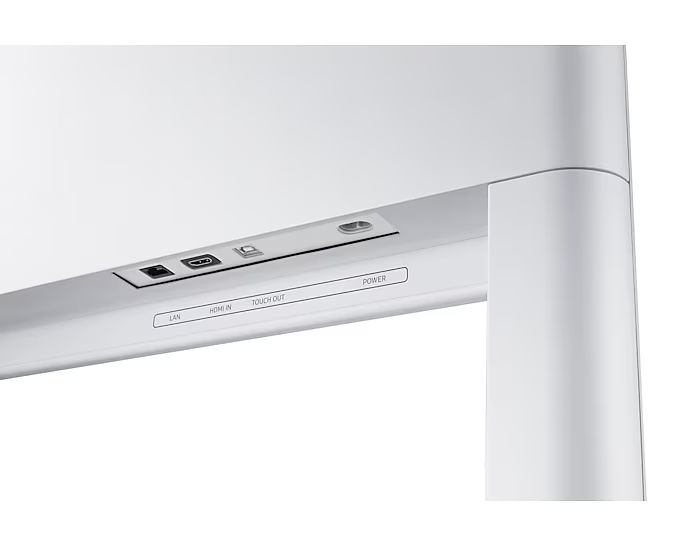 Samsung Flip Stand STN-WM55R - Aufstellung - für interaktives Flachfeld- / LCD-Display - Hellgrau - Bildschirmgröße: 139.7 cm (55")