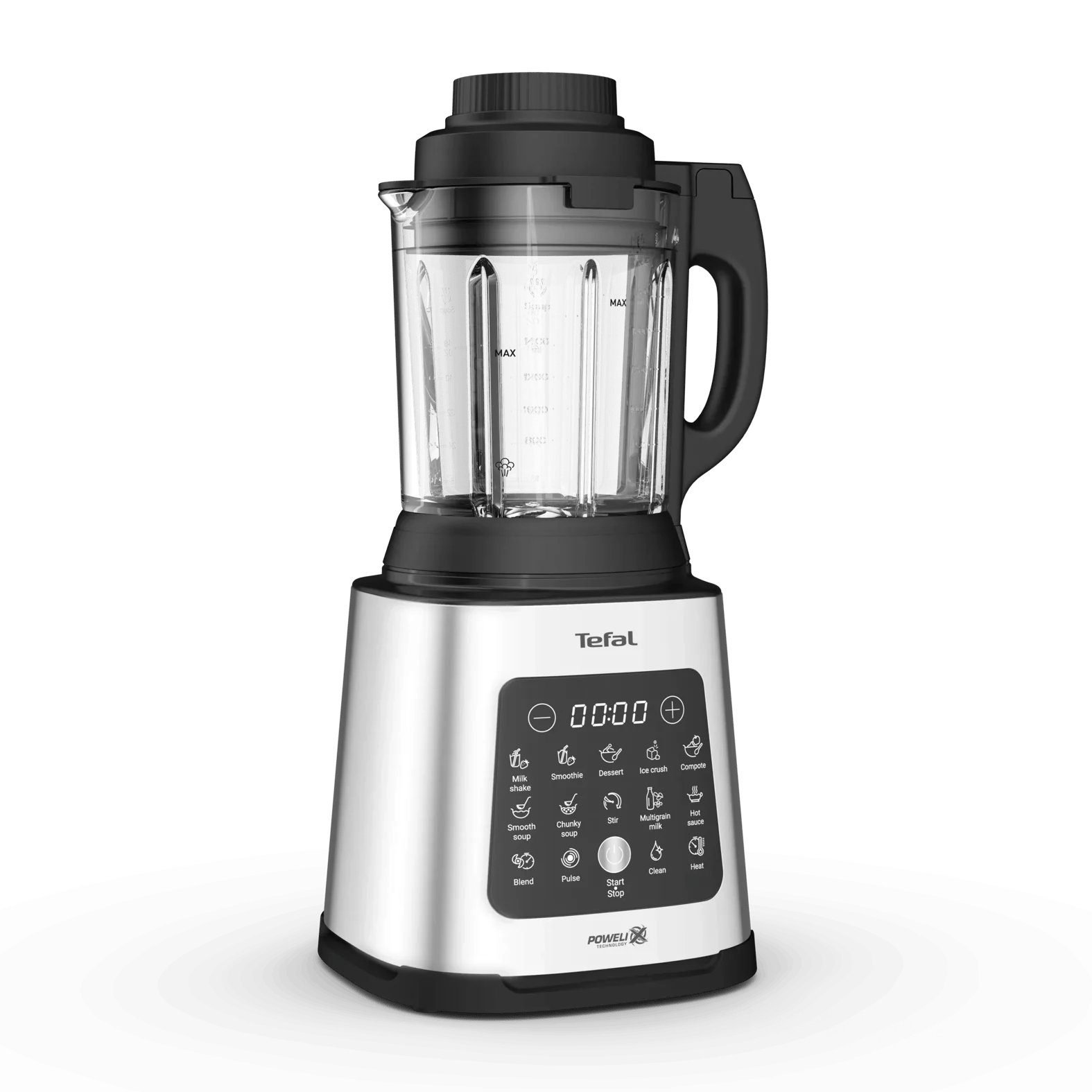 Tefal BL83SD Hochgeschwindigkeits-Mixer mit Kochfunktion PERFECT MIX COOK - METALL