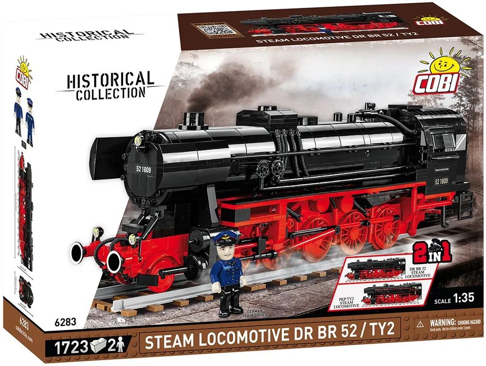 Cobi DR BR 52/TY2 Steam Locomotive Konstruktionsspielzeug
