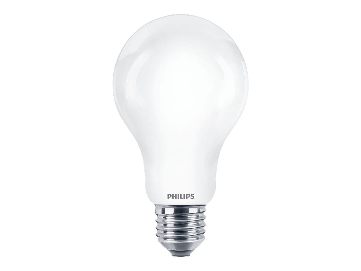 Signify Philips - Glühbirne mit LED-Filament - Form: A67 - matt Finish - E27 - 13 W (Entsprechung 120 W)