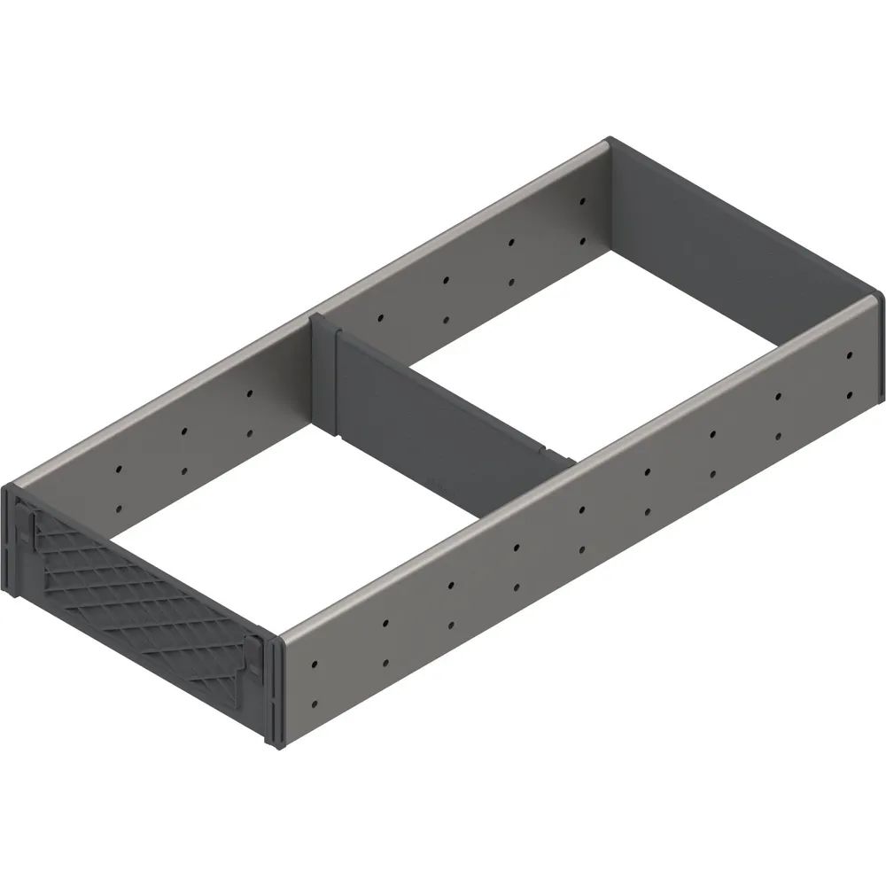 BLUM ORGA-LINE Einzel-Set Korpusbreite 305/NL450 mm Edelstahl/Kunststoff
