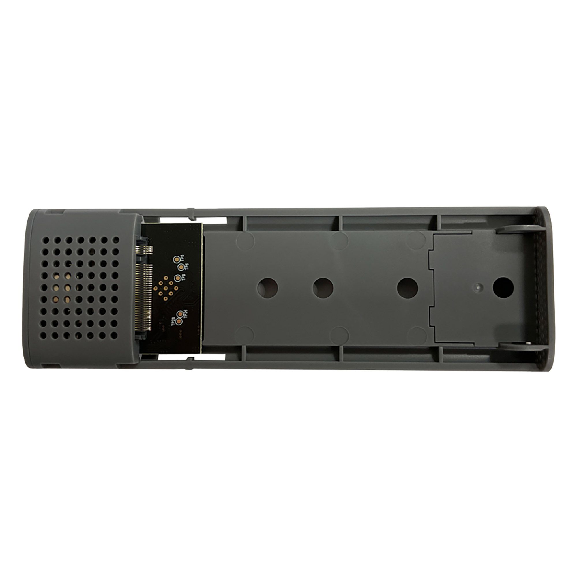 LC-Power LC-M2-C-MULTI-2 - Speichergehäuse - M.2 - M.2 Card (PCIe NVMe & SATA)