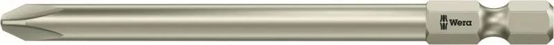WERA Bits, Edelstahl, 3851/4 Bits, Edelstahl, PH 2 x 89 mm