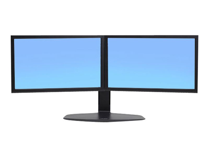 Ergotron Neo-Flex - Aufstellung - für 2 LCD-Displays - Schwarz - Bildschirmgröße: bis zu 61 cm (bis zu 24 Zoll)