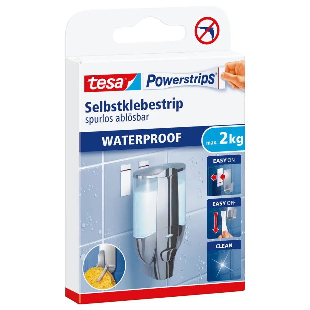 Tesa Powerstrips Waterproof Strips