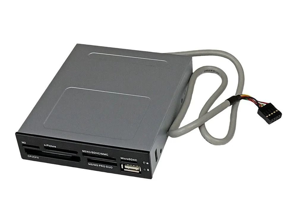 StarTech.com Interner USB 2.0 Kartenleser 3,5 (8,9cm)