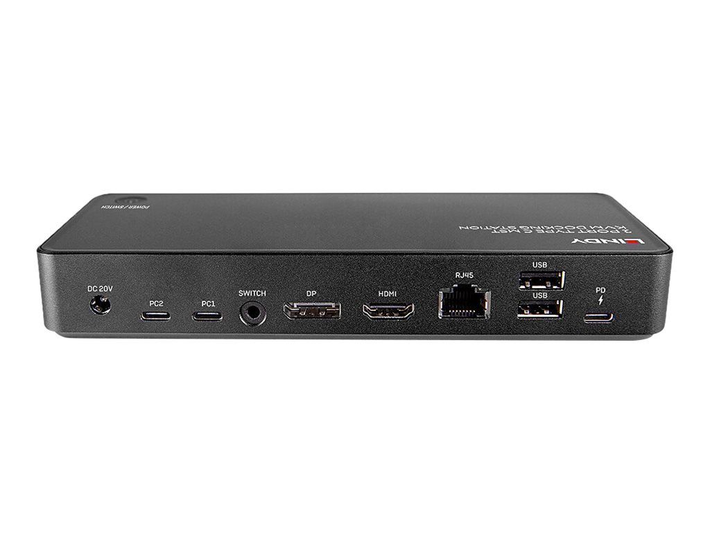Lindy Dockingstation - USB-C 3.2 - DP, HDMI