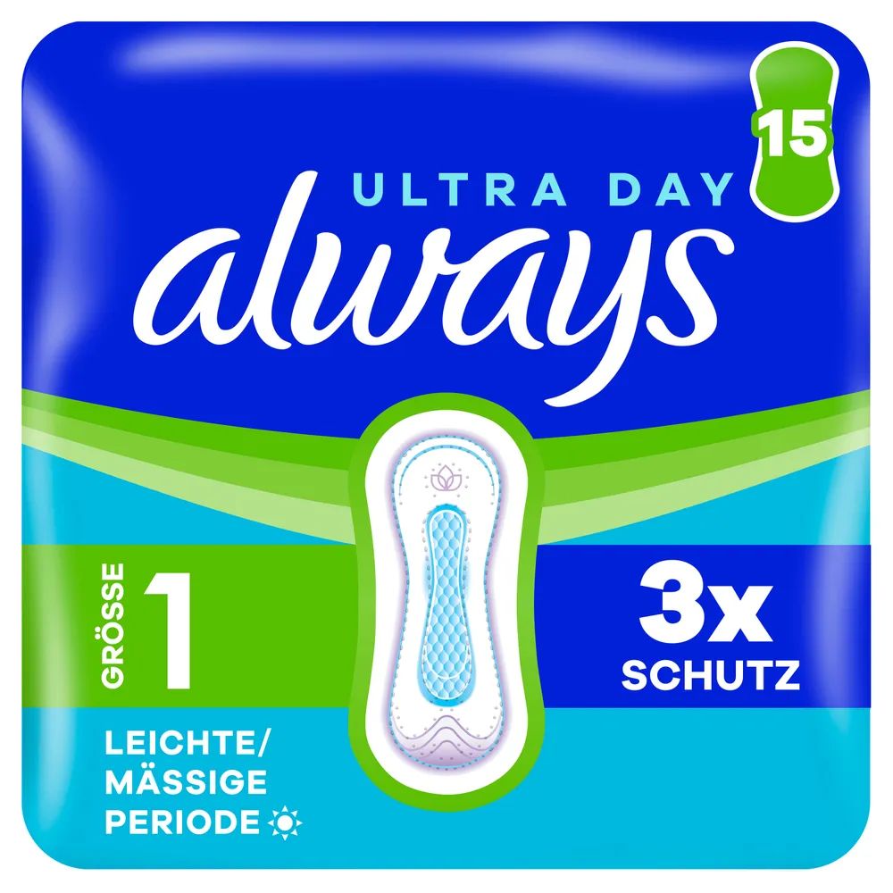 always Ultra Binde - Größe 1 - Normal 15