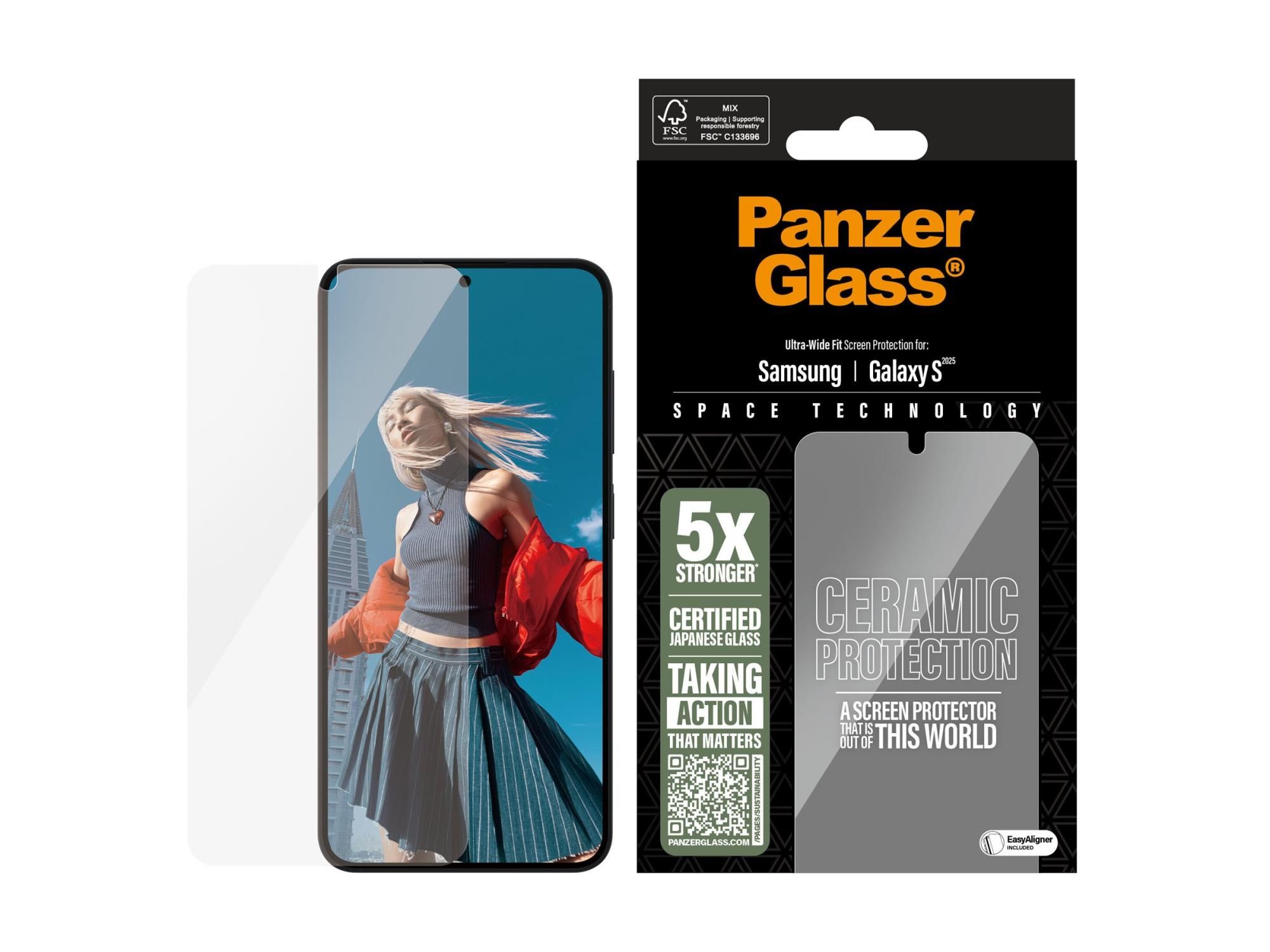 PanzerGlass Ceramic Protection - Bildschirmschutz für Handy