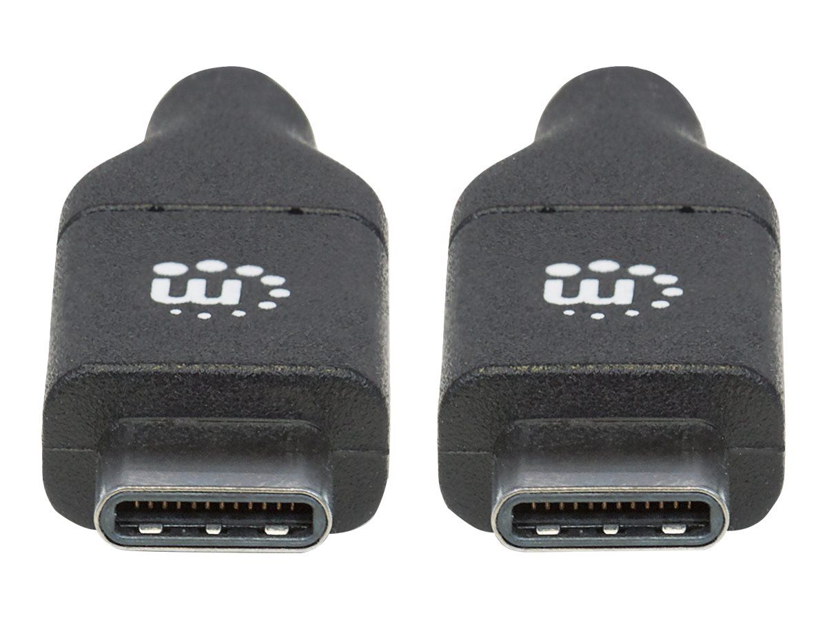Manhattan USB-C to USB-C Cable, 2m, Male to Male, 480 Mbps (USB 2.0)