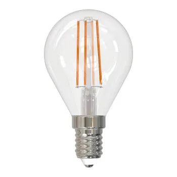 Hama LED-Filamentlampe, E14, 470lm ers. 40W, Tropfen P45, klar, Warmweiß, dimmb.