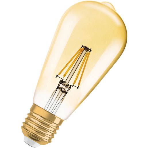 Ledvance LEDLAMPE 6,5W E27 824 725LMDIM / LEDVAN VIN1906 CL 50 23L314 4099854081514