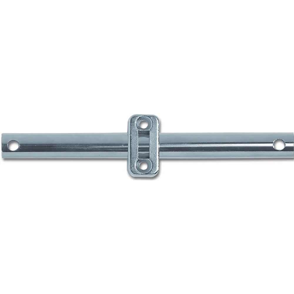HEKNA Stangenführung zu Schubstange 10x3 mm, Zamak vernickelt