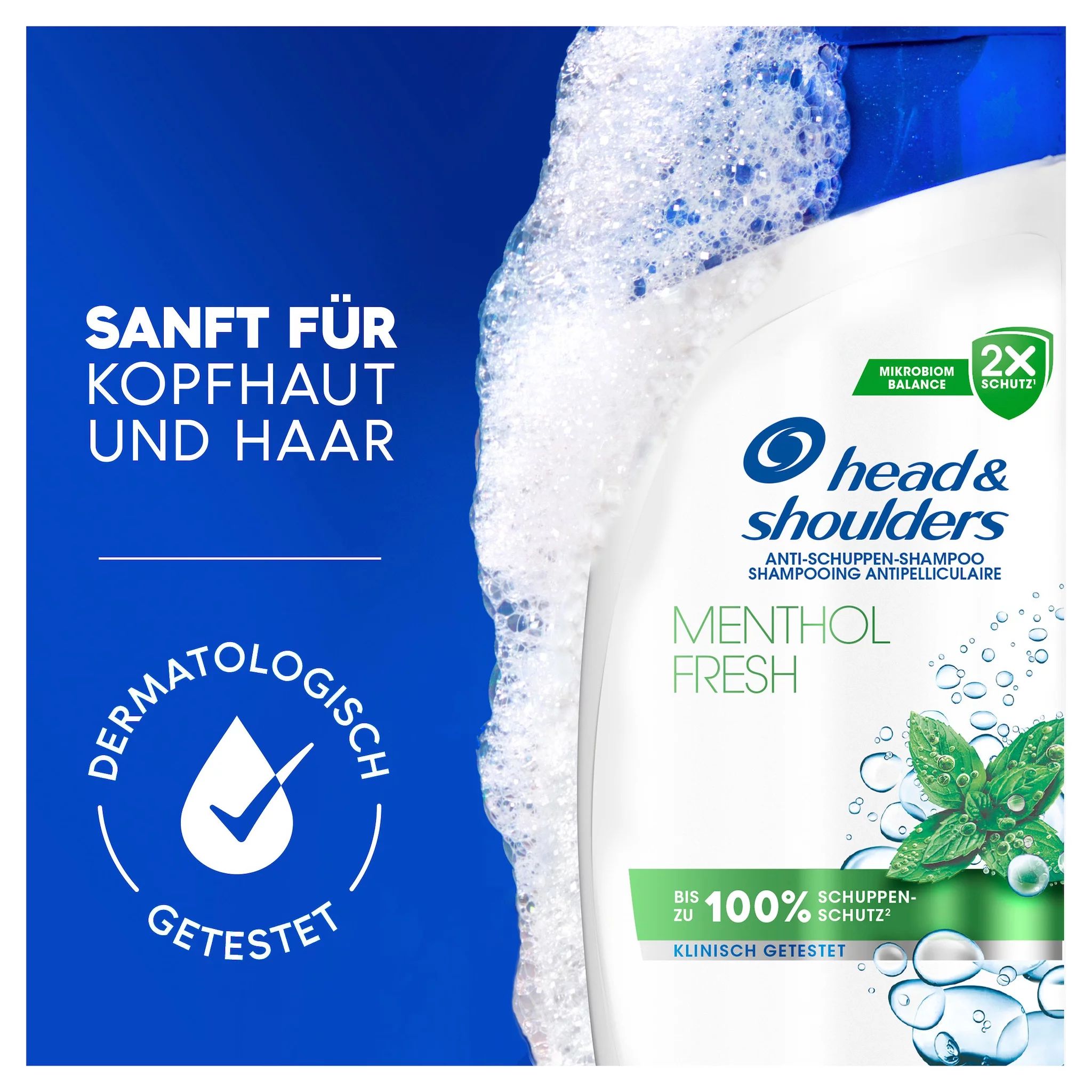 Head & Shoulders Anti Schuppen Shampoo Menthol, 200ml