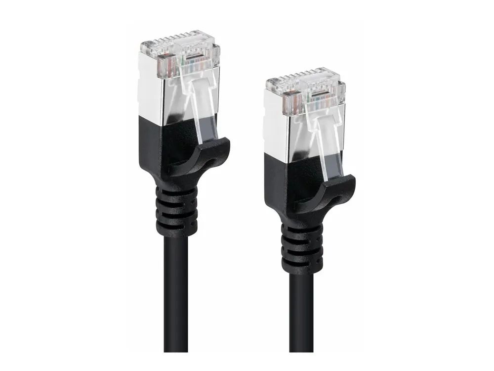 MicroConnect Netzwerkkabel - RJ-45 (M) zu RJ-45 (M) 3m schwarz