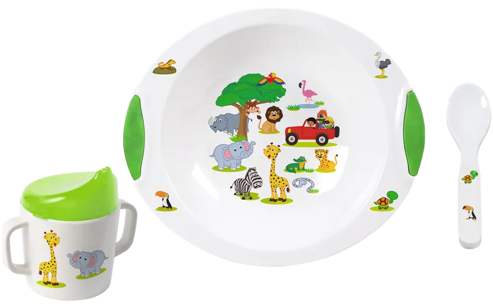 Brunner Kindergeschirrset Jungle Parade