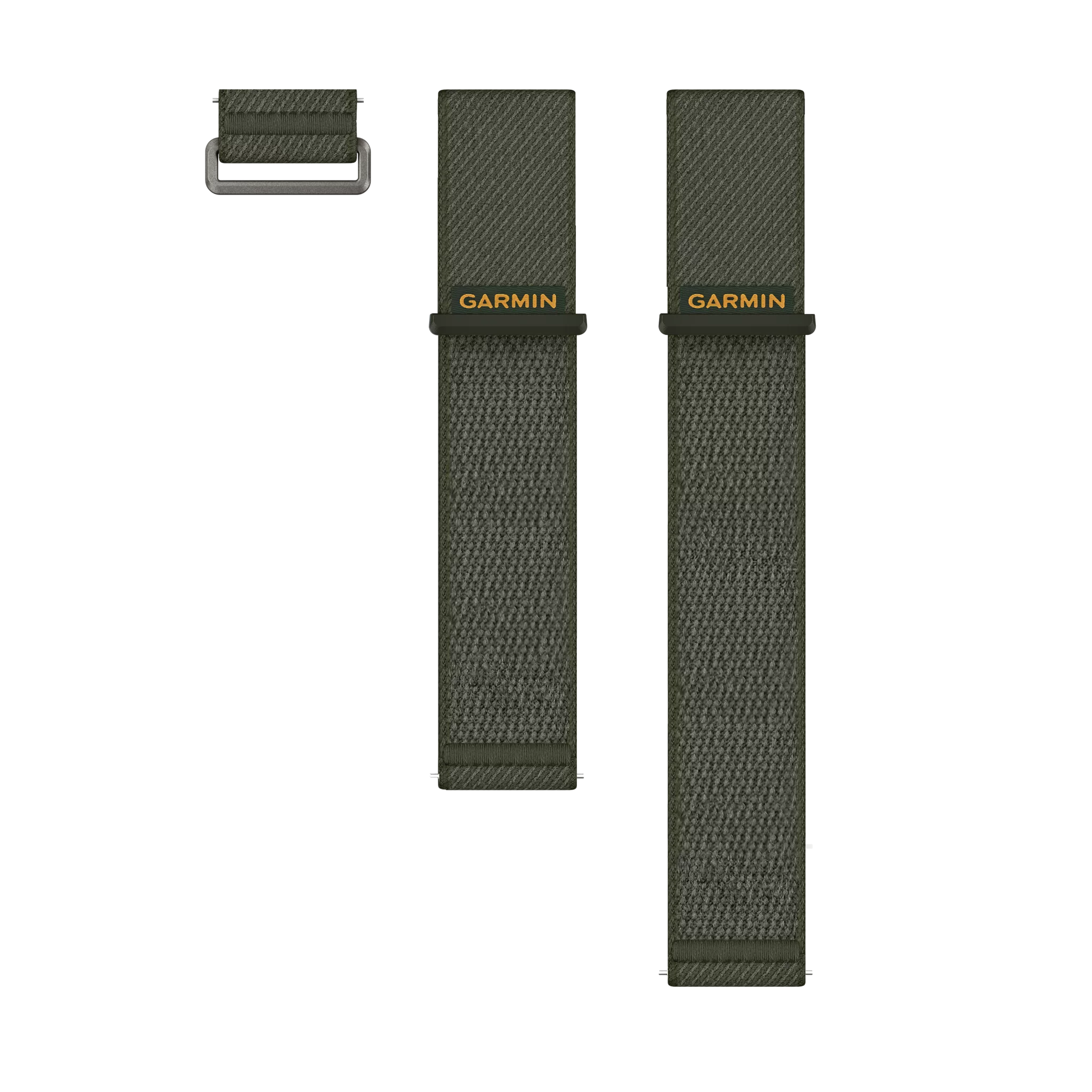 Garmin Schnellwechsel-Armband 24mm, Nylon Moosgrün ComfortFit 