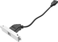 Vision TechConnect 3 USB-b module - Modulares Faceplate-Snap-In