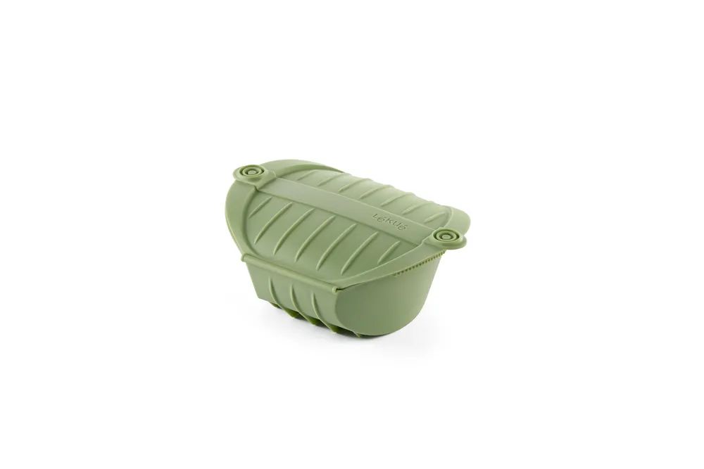 Lékué Tiefer Dampfgarer, 2 P. - Green