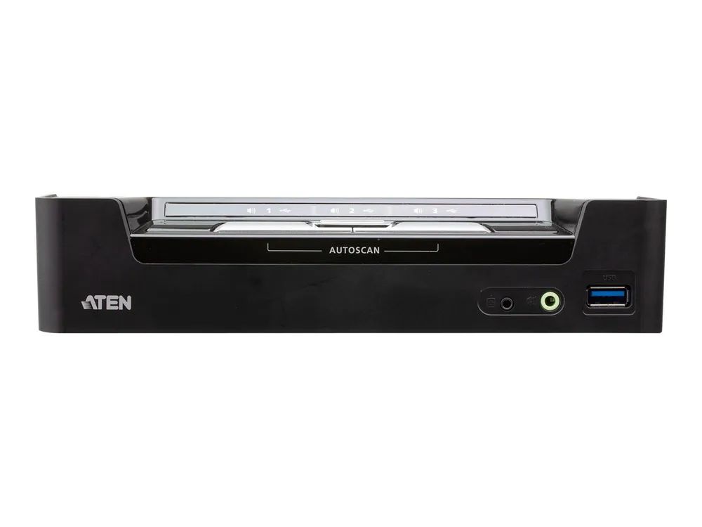 ATEN CS1953 - KVM-/Audio-/USB-Switch - 3 x KVM/Audio/USB