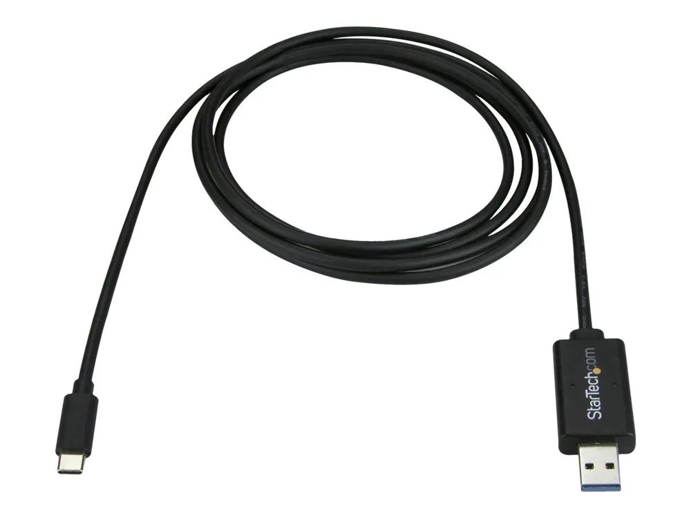 StarTech.com USB C to USB Data Transfer Cable for Mac and Windows, USB 3.0 - 2m (6ft)