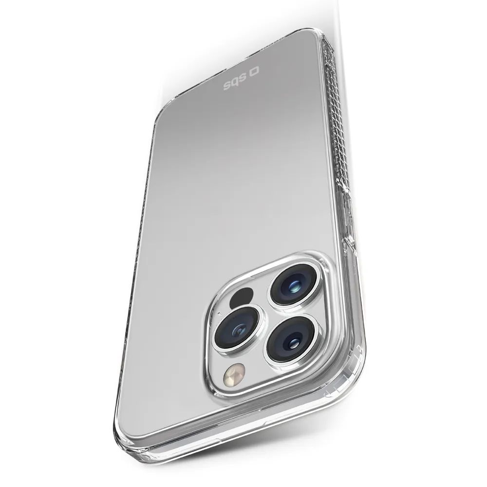 SBS EXTREME X2 Cover für iPhone 16 PRO, transparent