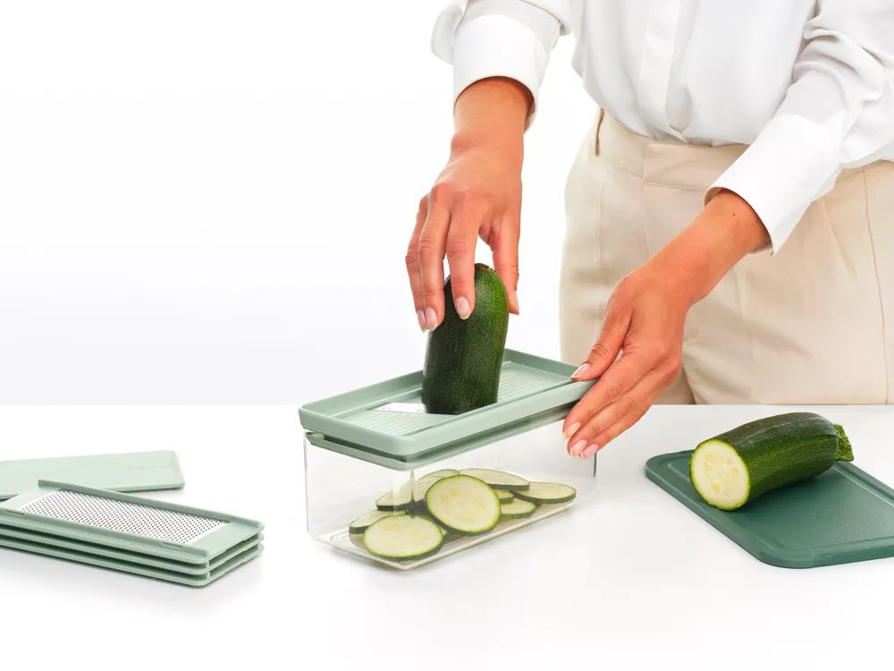 Brabantia Tasty+ Hobel- und Reibe-Set - Jade Green