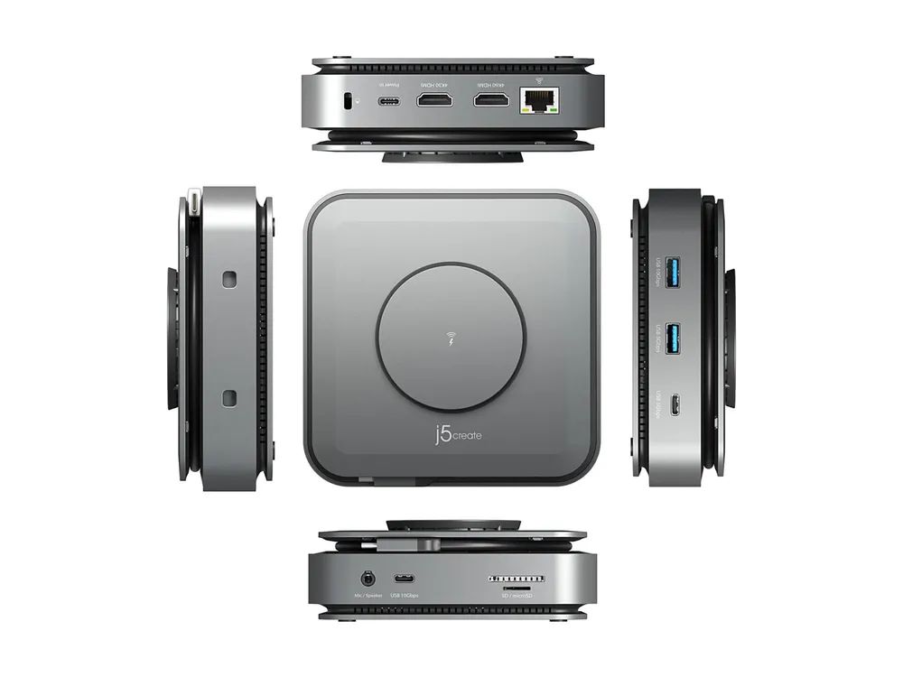 j5create JCD3199 - Dockingstation + kabelloses