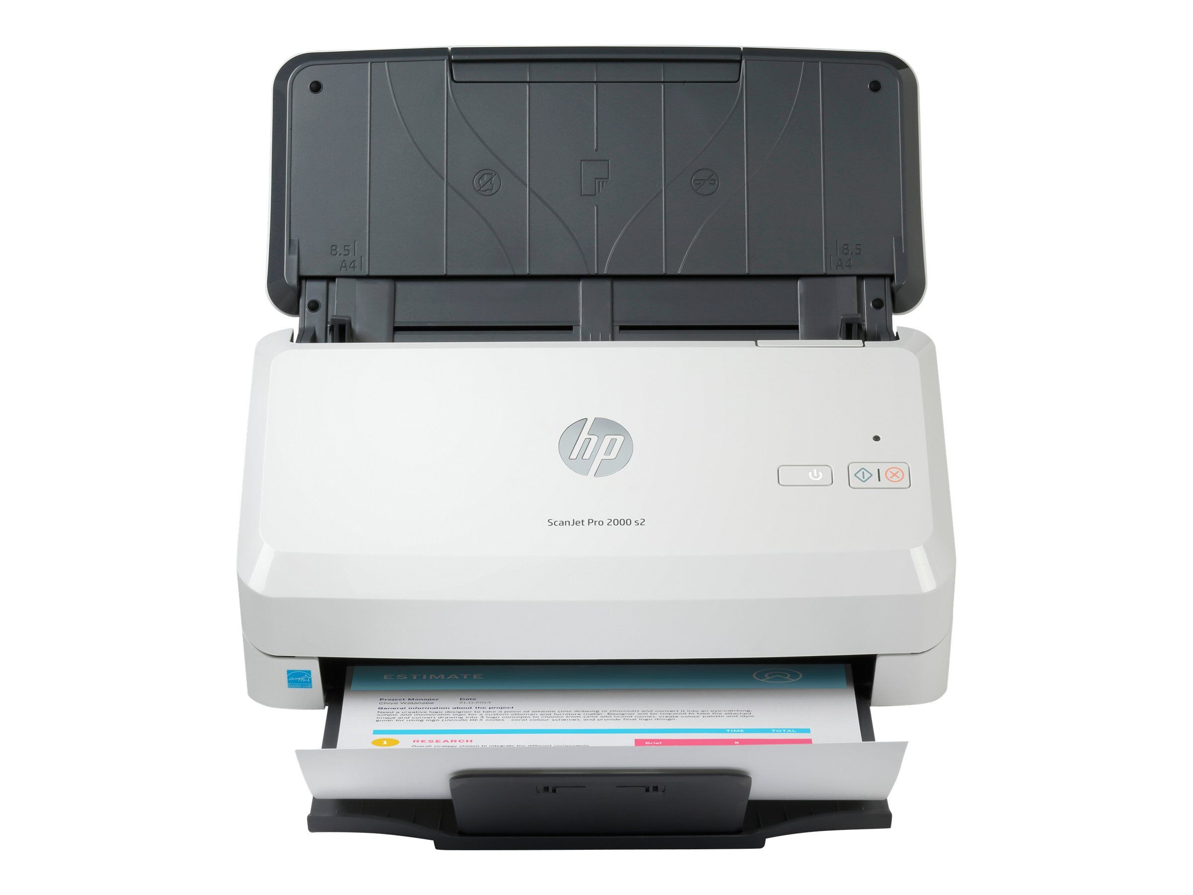 HP Scanjet Pro 2000 s2 Sheet-feed - Dokumentenscanner - Duplex - 216 x 3100 mm - 600 dpi x 600 dpi - bis zu 35 Seiten/Min. (einfarbig)