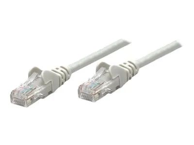 IC Intracom Intellinet Network Patch Cable, Cat5e, 5m, Grey, CCA, U/UTP, PVC, RJ45, Gold Plated Contacts, Snagless, Booted, Lifetime Warranty, Polybag - Patch-Kabel - RJ-45 (M)