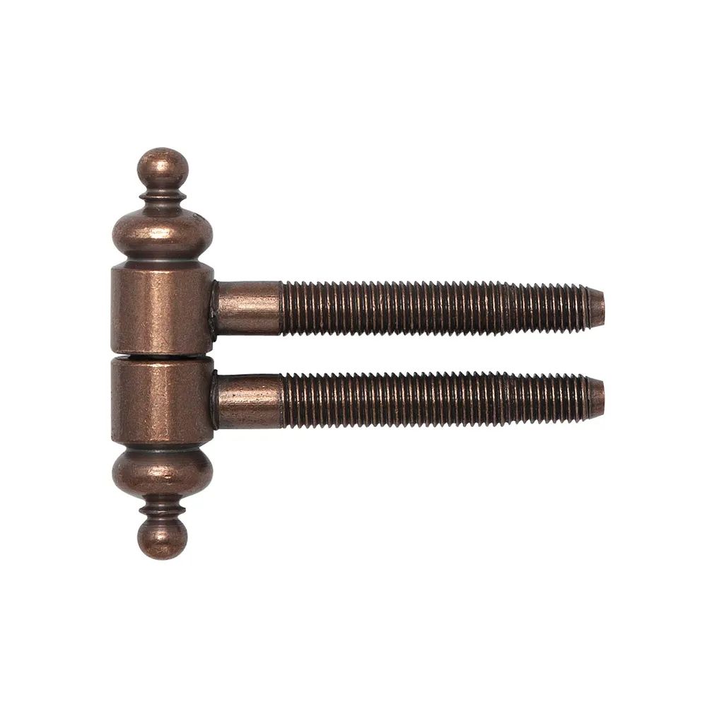 SFS Einbohrband mit Zierkopf, ø 16mm, Bandhöhe 63mm,Stahl bronze patiniert