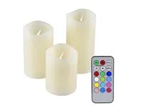 Olympia IOIO LED-Wachskerzen Set LED 48 3er