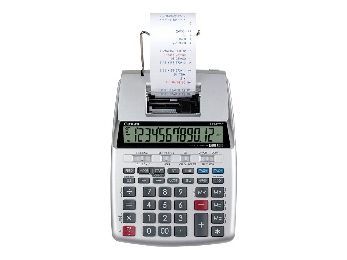 Canon P23-DTSC II - Druckrechner - LCD - 12 Stellen
