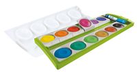 Pelikan Farbkasten K12 Grün inkl. Deckweiss 12 Farben