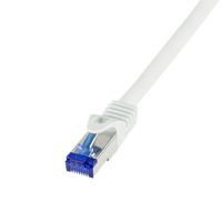 LogiLink C6A111S - Patchkabel Ultraflex Cat.7-Rohkabel S/FTP weiss 20 m - Netzwerk - CAT 7 cable/RJ45 plug