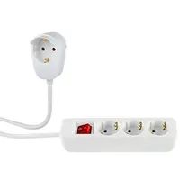 REV Ritter REV Powersplit - Steckdosenleiste - Wechselstrom 230 V - 3500 Watt - Ausgangsanschlüsse: 4 (4 x Europlug)