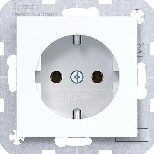Hager SSD LICHTWEIß GLÄNZEND / HAGERS WAS1100WG BERKER AX/ WAS1100WG